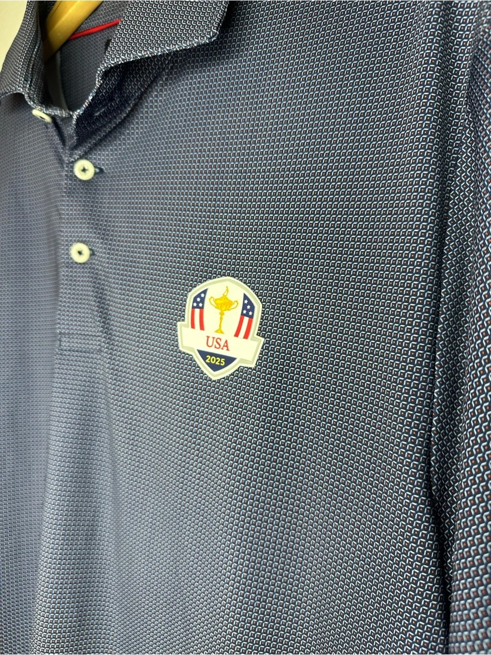 RLX Ralph Lauren Navy Short-Sleeve Golf Polo USA 2025 size M